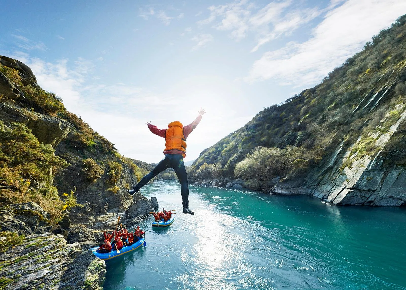 Queenstown: Kawarau River Rafting and Jet Boat Ride