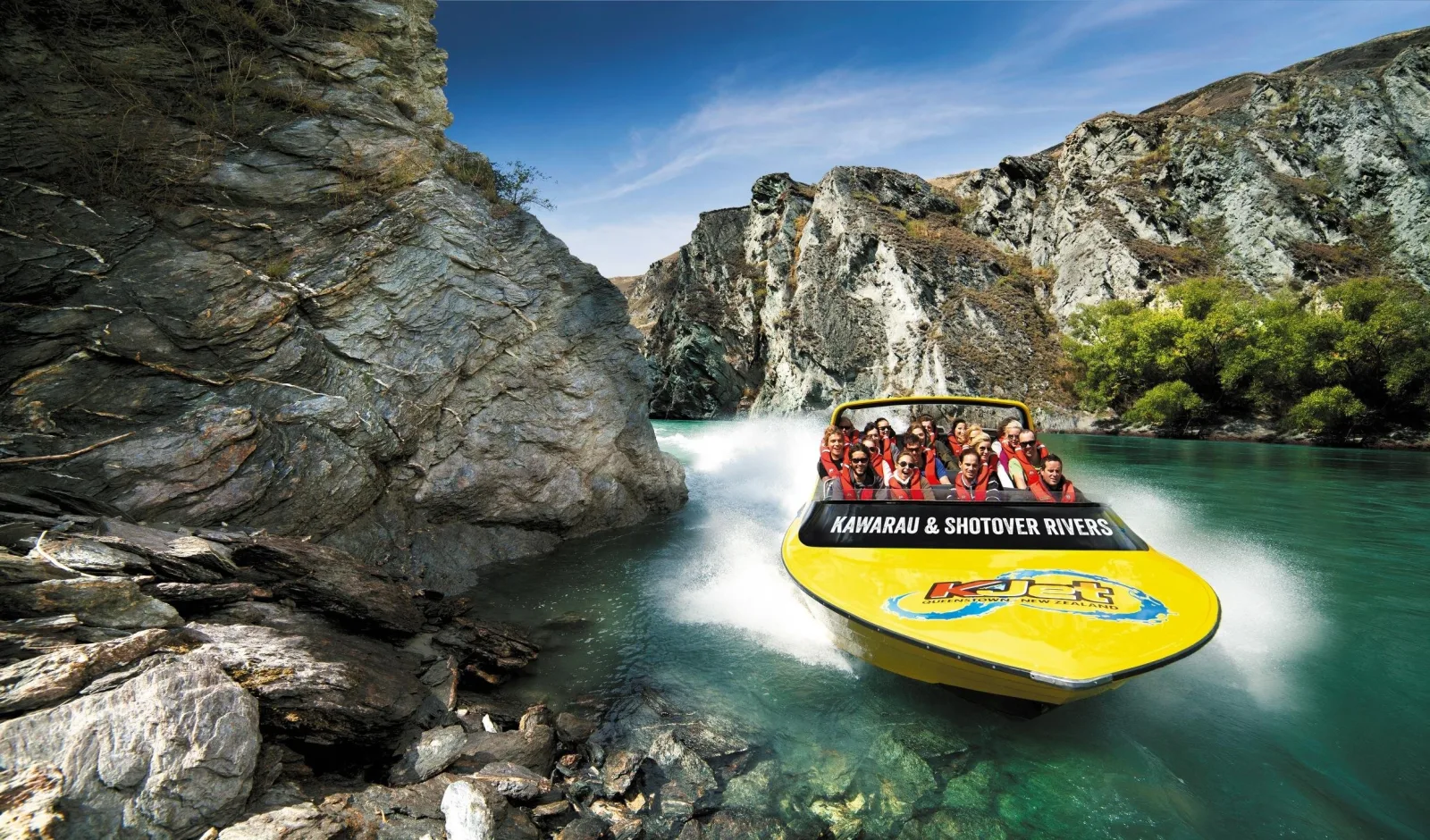 Queenstown: Shotover River and Kawarau River Jet Boat Ride